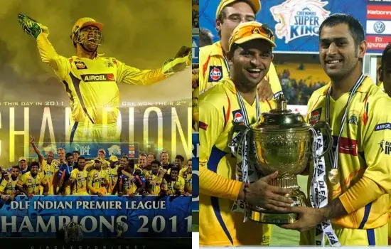 2011 IPL Winner Chennai Super Kings
