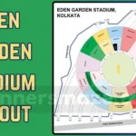 Eden Garden Stadium Layout