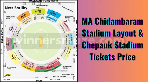 MA Chidambaram Stadium Layout & Chepauk Stadium Tickets Price List 2024