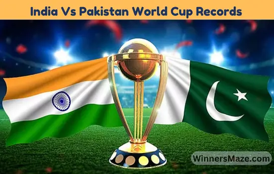 India Vs Pakistan World Cup Records