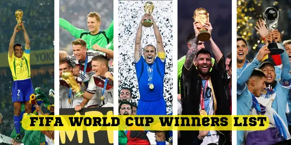 FIFA World Cup Winners list