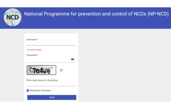 NCD Login