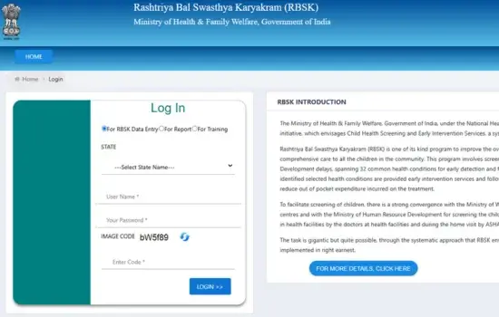 RBSK Login