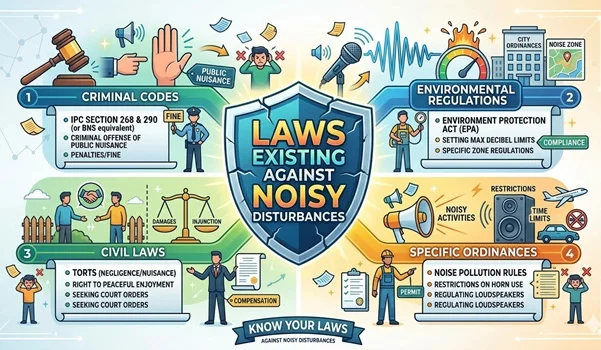 What Laws Exist Against Noisy Neighbours in India